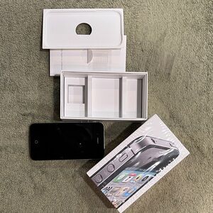 Apple iPhone with Black Finish